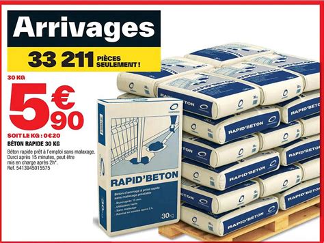 Promo B Ton Rapide Kg Chez Brico D P T Icatalogue Fr