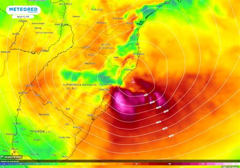 Elevado Risco De Tempo Severo Forma O De Ciclone Extratropical Traz