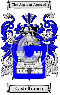 Castelfranco Name Meaning, Family History, Family Crest & Coats of Arms