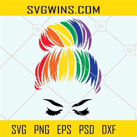 I Love Lgbtq Rainbow Heart Svg Lgbt Heart Svg Gay Pride Heart Svg