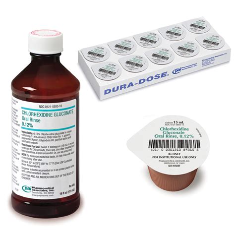 CHLORHEXIDINE GLUCONATE ORAL RINSE 0 12 PAI Pharma