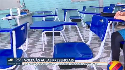 V Deo Aulas Presenciais Na Rede P Blica Voltam Na Pr Xima Quarta