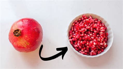 How To Remove Seeds From A Pomegranate The Easy Way