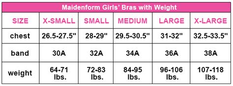 Maidenform® Girls Molded Soft Cup Bra Rh4667 7