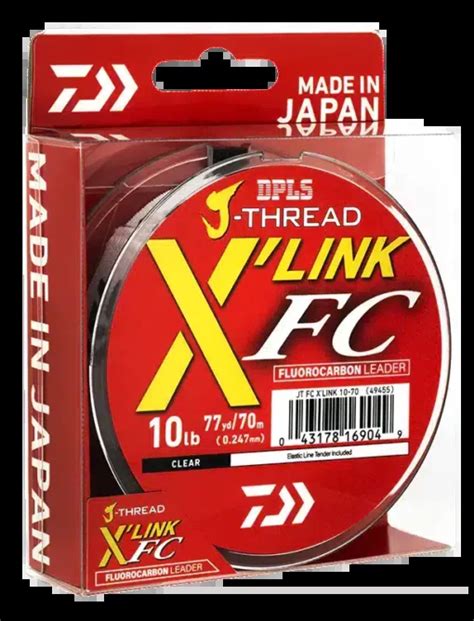 Daiwa J Thread X Link Fluorocarbon Leader Free Shipping Over