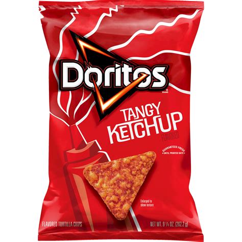 Doritos Tangy Ketchup Tortilla Chips 925 Oz Bag