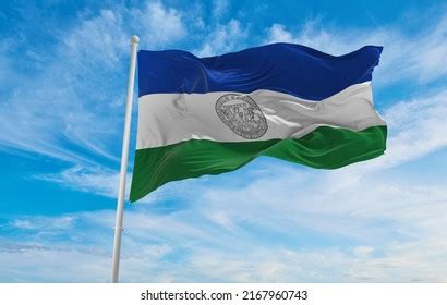 Official Flag Unofficial Jamtland Sweden Cloudy Stock Illustration 2167960743 | Shutterstock