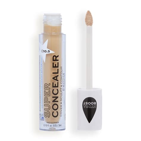 Revolution Relove Super Concealer Radiant Matte C10.5 under-eye circles ...