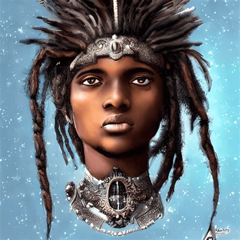 Dreamlike Melanin Warrior Prince Creative Fabrica