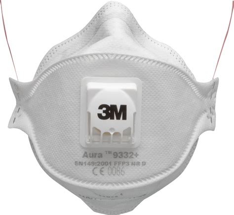 M Aura Respirator Protective Mask With Cool Flow Ffp Nr D