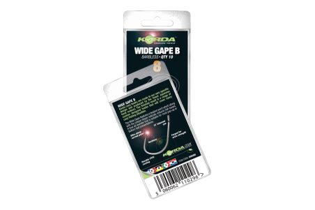 Korda Wide Gap Barbless Hook