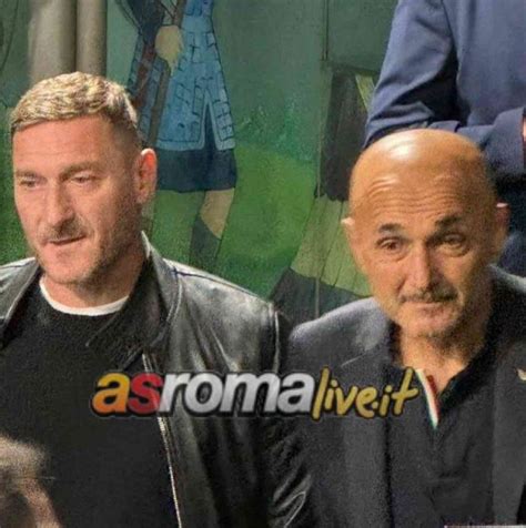 Spalletti Totti Pace Fatta Incontro E Abbracci Tra I Due FOTO E