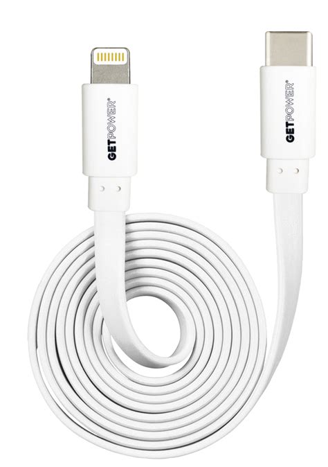 Getpower® 3ft Certified Apple® Lightning® To Usb C™ Pd Optimized 3amp