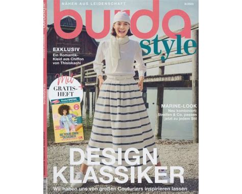 N Hzeitschrift Burda Style