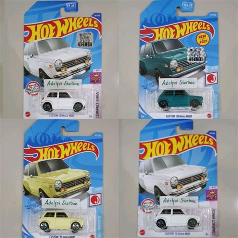 HOT WHEELS HONDA Hotwheels 風火輪定制 70 本田 N600 N 600 工廠密封硬件 j 進 蝦皮購物