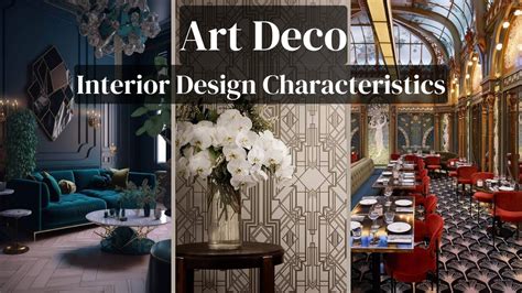 How To Decorate Art Deco 6 Key Characteristics And Inspiration Youtube