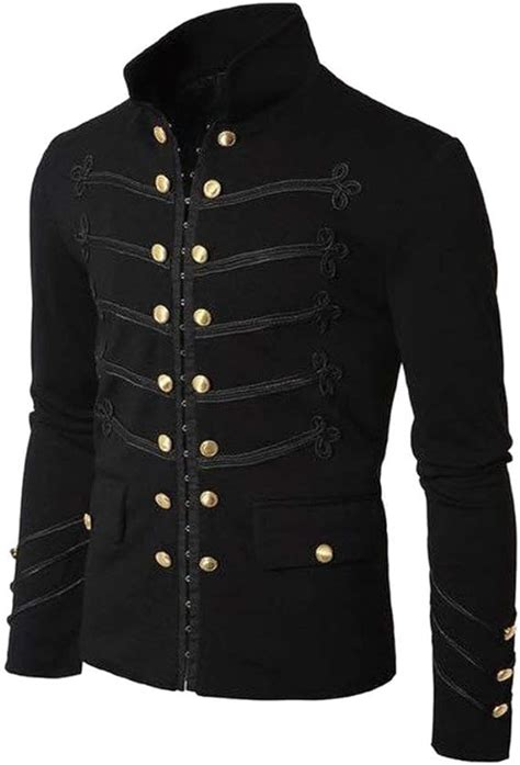 Writtian Herren Frack Mantel Steampunk Gothic Jacke Retro Vintage