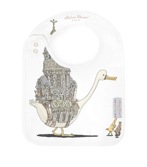 Atelier Choux Multi Cotton Duck Bib Harrods Uk