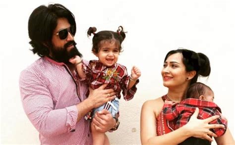 Yash and Radhika Pandit CUTE family pictures