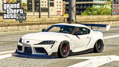 แตงรถ Toyota GR Supra 2020 GTA V YouTube