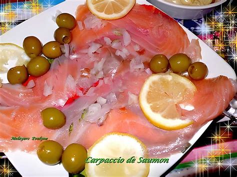 Recette De Carpaccio De Saumon Par Melayers