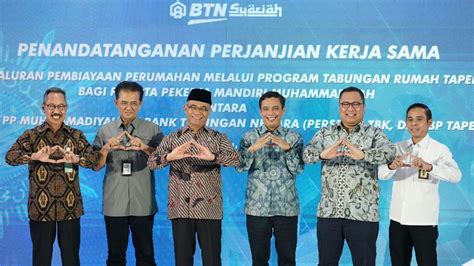 Ini Harapan Menko Pmk Soal Kerja Sama Pp Muhammadiyah Btn Dan Bp Tapera