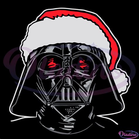 Star Wars Santa Darth Vader Christmas Svg File, Santa Darth Vader Svg