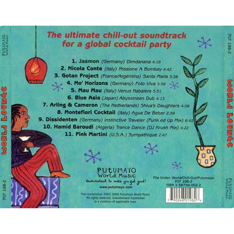Putumayo Presents World Lounge Putumayo Mp3 Buy Full Tracklist