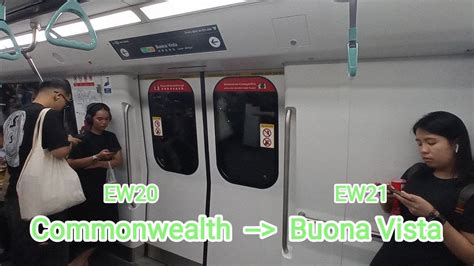 SMRT First R151 Alstom Movia R151 801 802 Commonwealth To Buona