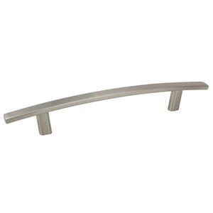 Copperfield Collection Center Padova Handle In Brushed Nickel By