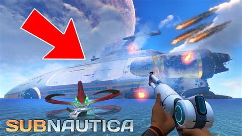 Subnautica Exploring The Aurora Subnautica Part Gameplay