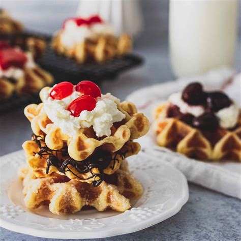 Dessert In Waffle Maker At Lucy Parrish Blog