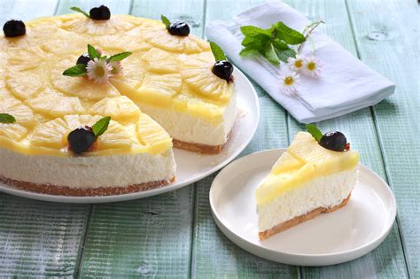 Cheesecake Ananas E Cocco Senza Gelatina Sapore Di Arianna