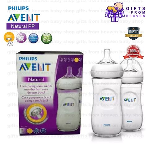 AVENT NATURAL BOTTLE 330ML 11OZ SINGLE TWIN PACK Shopee Malaysia