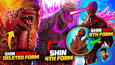 Shin Godzilla Th And Th Form Shin Godzilla Human Evolution Of