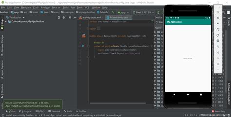 实验一：android Studio安装及开发环境的搭建android Studio安装运行结果 Csdn博客