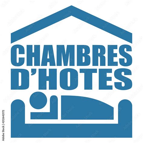 Logo chambre d hôtes Stock Vector Adobe Stock