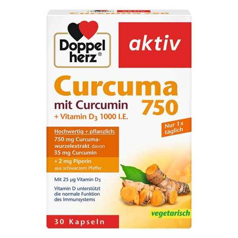 Doppelherz Curcuma Kapseln St Bei Aponeo Kaufen