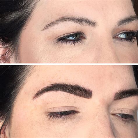 Microblading Vs Machine Work La Marie Brow Club