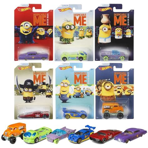 Hotwheels Despicable Me Minion Made Hot Wheels