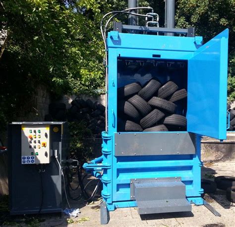 Easi Recycling Introduces Higher Capacity Tyre Baler Tyrepress