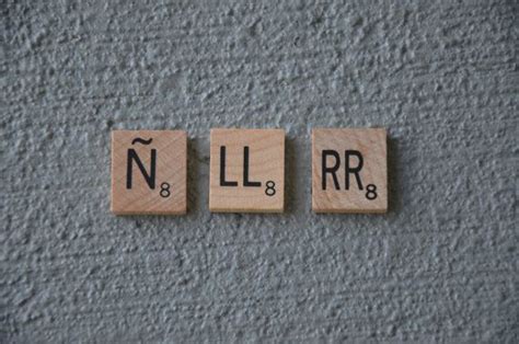 Scrabble Tiles Spelling The Word Rnl R And B On A Gray Wall