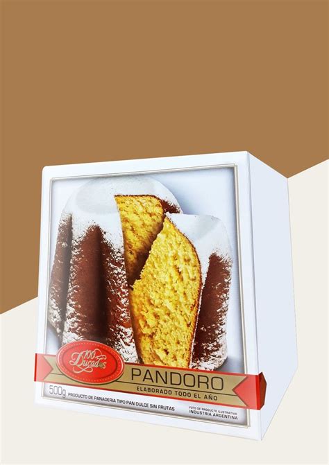 Pan Dulce 100 Ducados Pandoro Sin Frutas 500 G