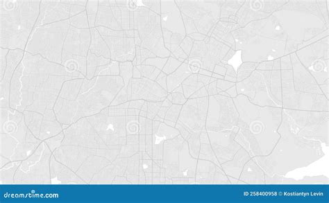 Bengaluru Map Illustration Design Vector Template With Outline Graphic