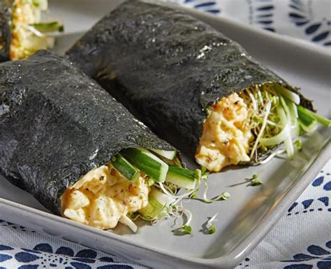 Nori Egg Salad Wraps Ellie Krieger