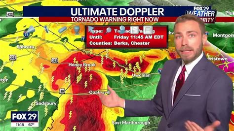 Tornado Warnings Issued As Severe Storms Move Through Philadelphia Area Youtube