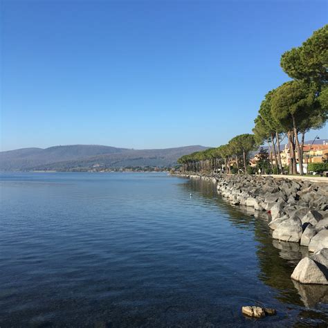 Regional Feature- Lago di Bracciano (Lake Bracciano) — Regions of Italy