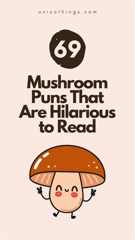 Mushroom Love Puns Spore Tacularly Funny And Heartwarming The Funny Puns