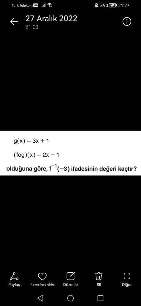 Matematik S N F Fonksiyonlar Matematik Dersi L Se Sorumatik