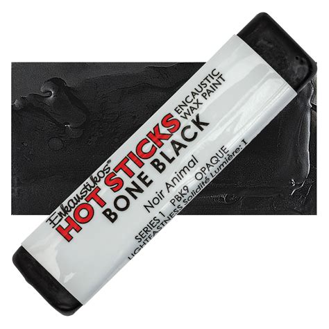 Enkaustikos Hot Sticks Encaustic Paints Bone Black Ml Stick Blick Art Materials